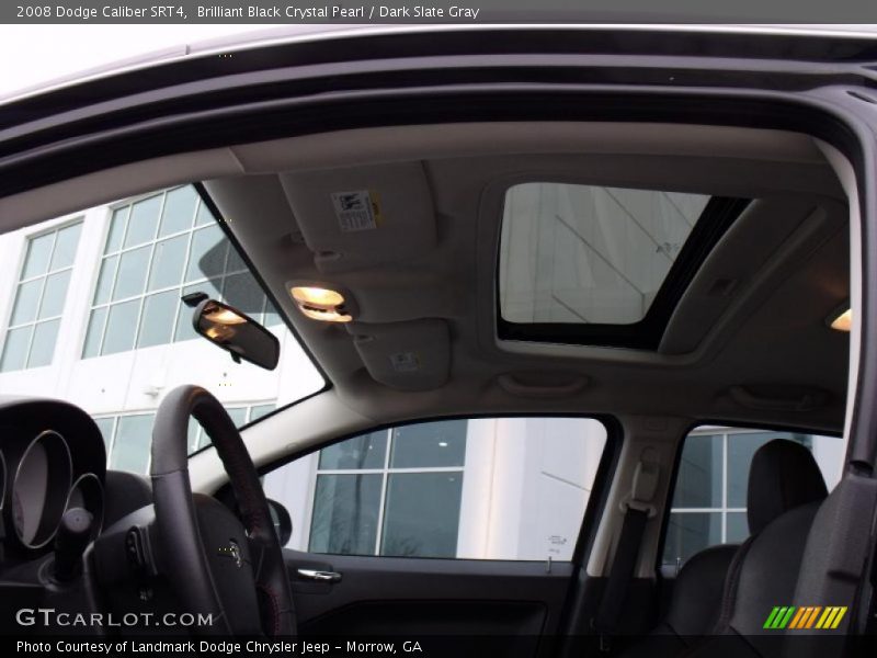 Brilliant Black Crystal Pearl / Dark Slate Gray 2008 Dodge Caliber SRT4