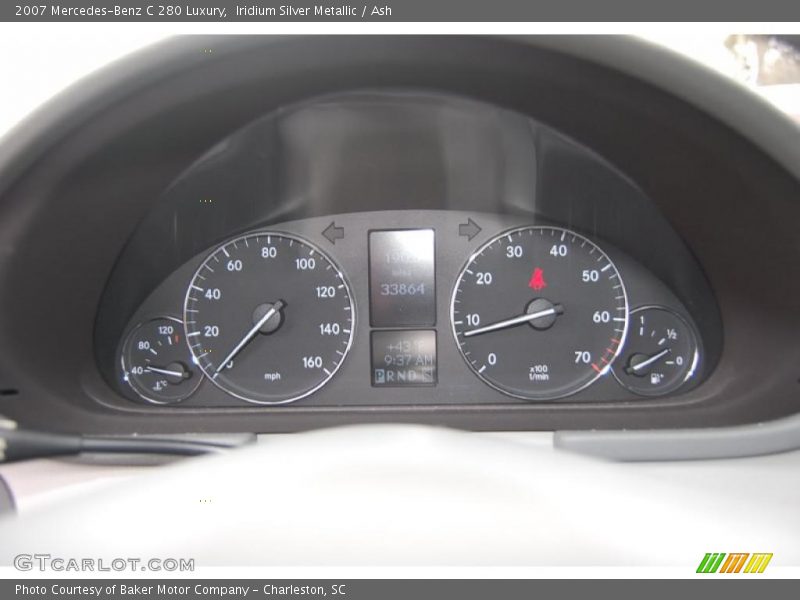 Iridium Silver Metallic / Ash 2007 Mercedes-Benz C 280 Luxury