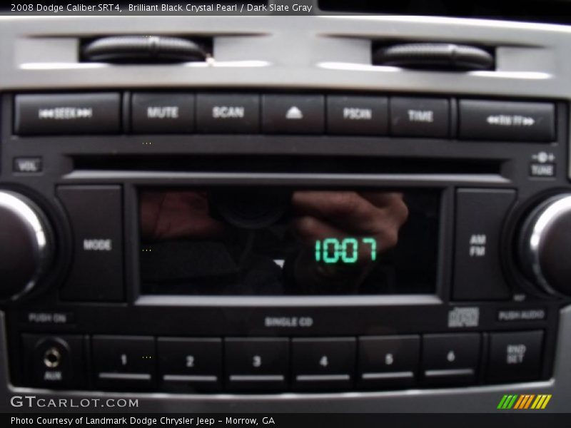 Brilliant Black Crystal Pearl / Dark Slate Gray 2008 Dodge Caliber SRT4