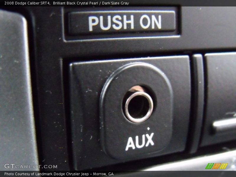 Brilliant Black Crystal Pearl / Dark Slate Gray 2008 Dodge Caliber SRT4