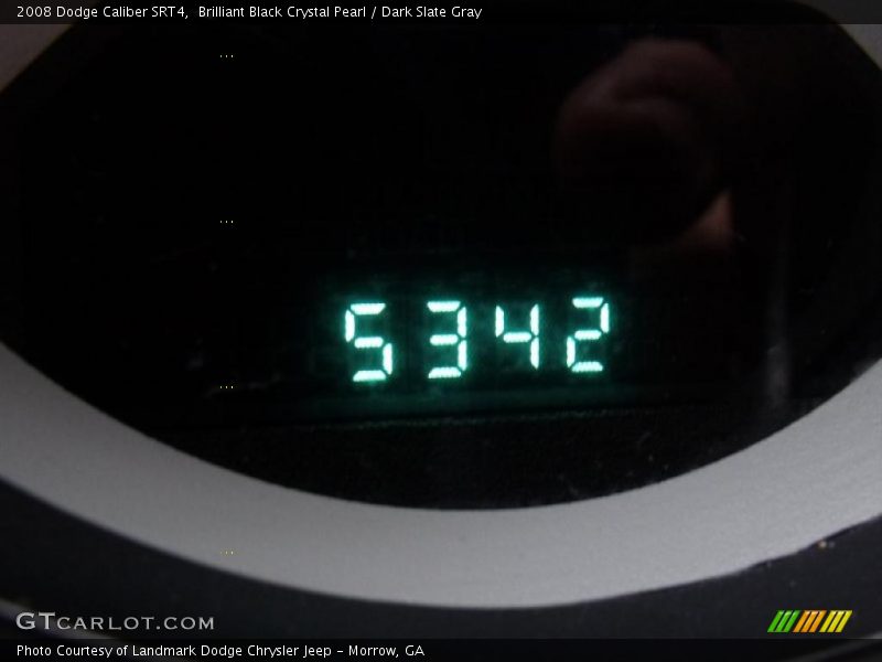 Brilliant Black Crystal Pearl / Dark Slate Gray 2008 Dodge Caliber SRT4