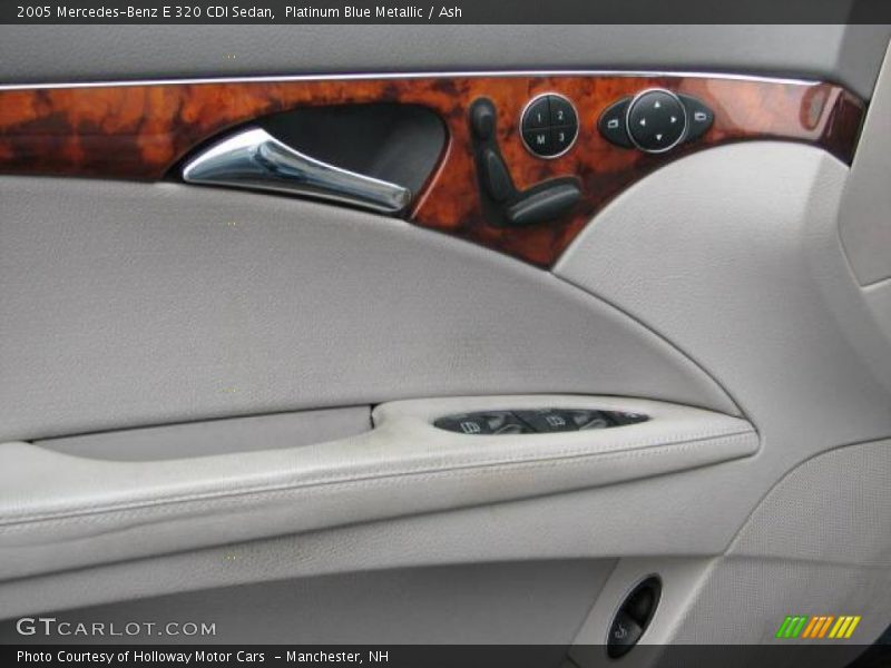 Platinum Blue Metallic / Ash 2005 Mercedes-Benz E 320 CDI Sedan