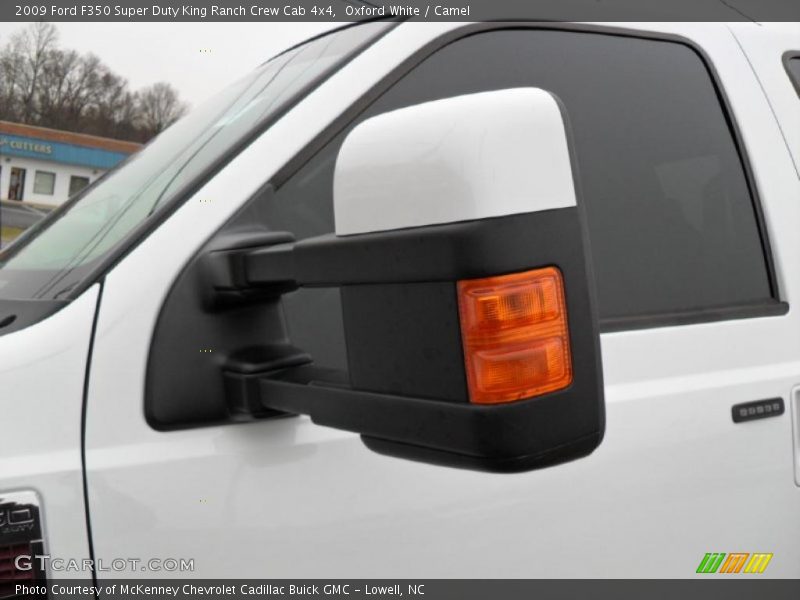 Oxford White / Camel 2009 Ford F350 Super Duty King Ranch Crew Cab 4x4