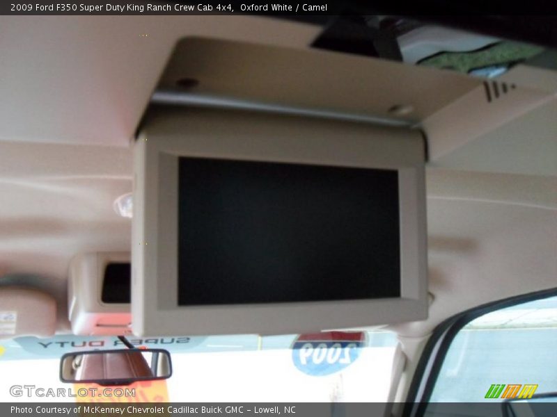 Oxford White / Camel 2009 Ford F350 Super Duty King Ranch Crew Cab 4x4
