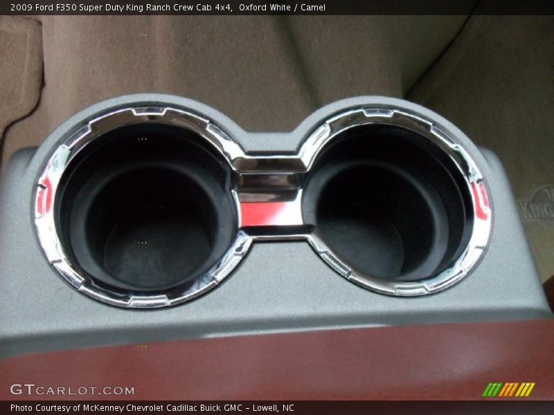 Oxford White / Camel 2009 Ford F350 Super Duty King Ranch Crew Cab 4x4