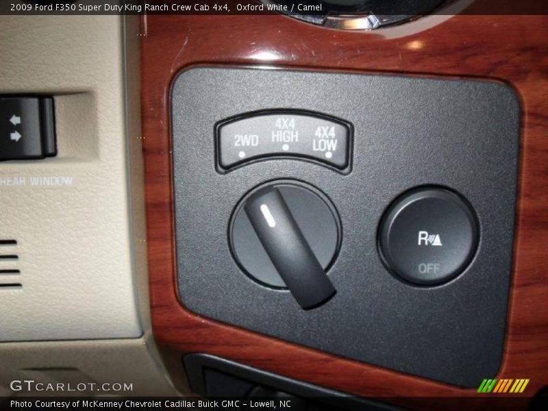 Oxford White / Camel 2009 Ford F350 Super Duty King Ranch Crew Cab 4x4