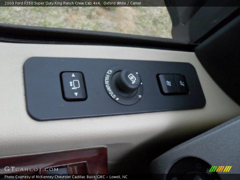 Oxford White / Camel 2009 Ford F350 Super Duty King Ranch Crew Cab 4x4