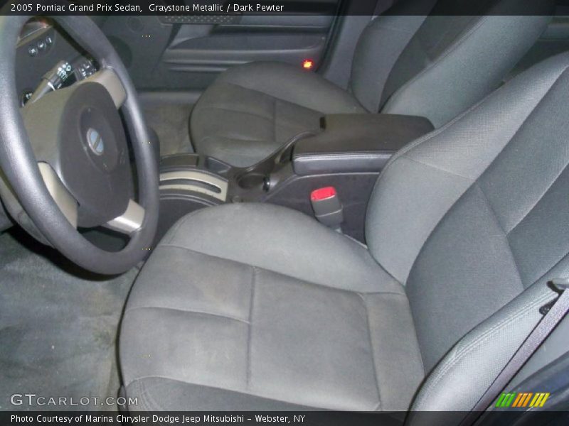 Graystone Metallic / Dark Pewter 2005 Pontiac Grand Prix Sedan