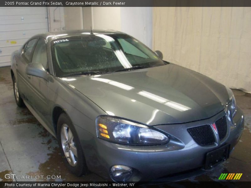 Graystone Metallic / Dark Pewter 2005 Pontiac Grand Prix Sedan