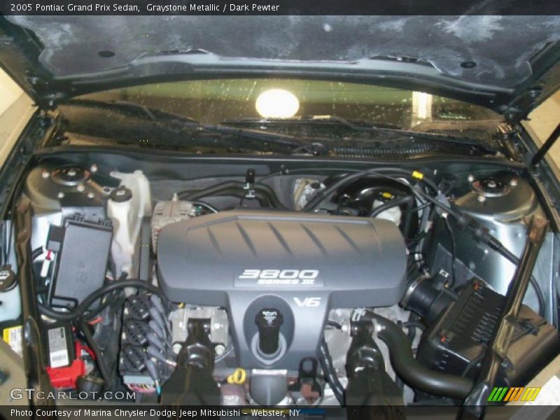 Graystone Metallic / Dark Pewter 2005 Pontiac Grand Prix Sedan