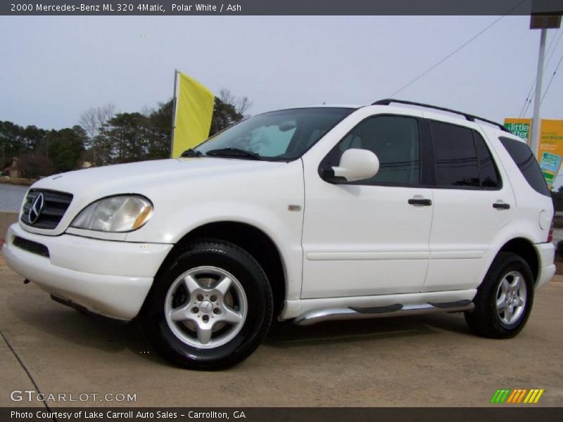 Polar White / Ash 2000 Mercedes-Benz ML 320 4Matic