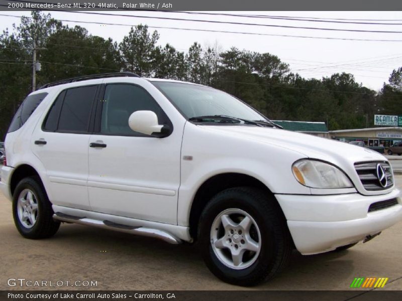Polar White / Ash 2000 Mercedes-Benz ML 320 4Matic