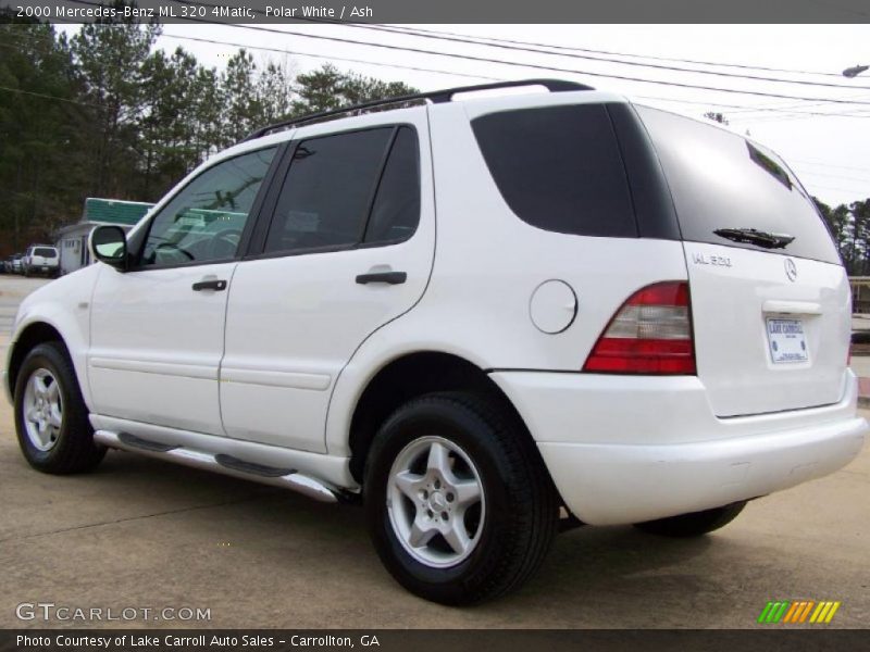 Polar White / Ash 2000 Mercedes-Benz ML 320 4Matic