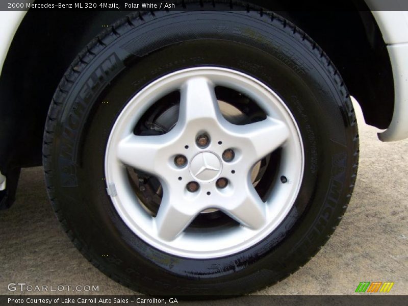 Polar White / Ash 2000 Mercedes-Benz ML 320 4Matic