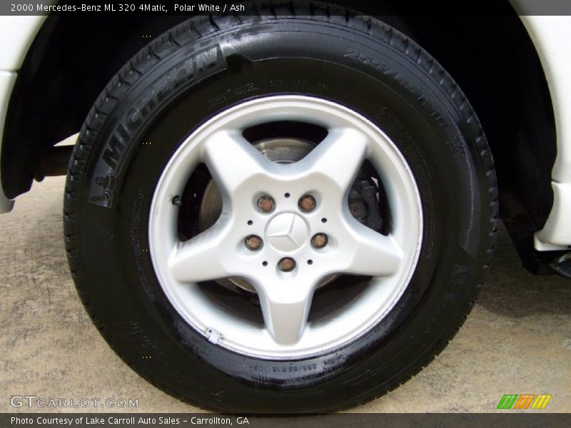Polar White / Ash 2000 Mercedes-Benz ML 320 4Matic