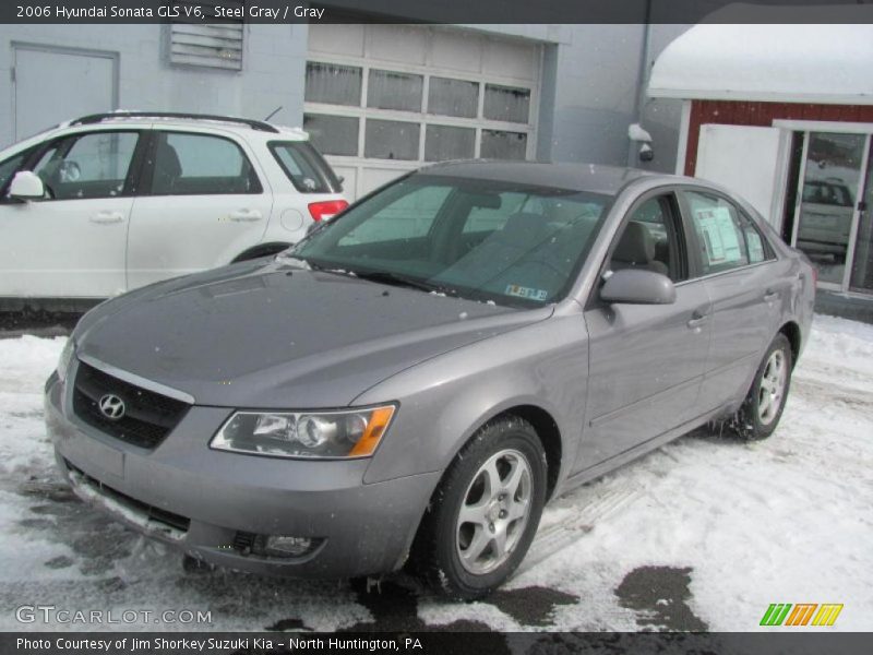 Steel Gray / Gray 2006 Hyundai Sonata GLS V6