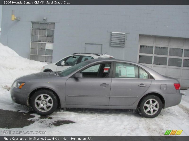 Steel Gray / Gray 2006 Hyundai Sonata GLS V6