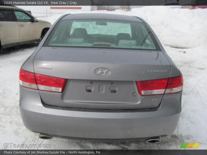 Steel Gray / Gray 2006 Hyundai Sonata GLS V6