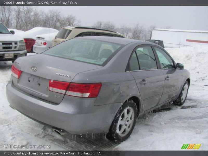 Steel Gray / Gray 2006 Hyundai Sonata GLS V6