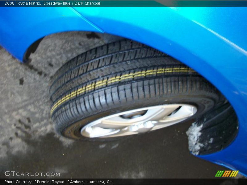 Speedway Blue / Dark Charcoal 2008 Toyota Matrix