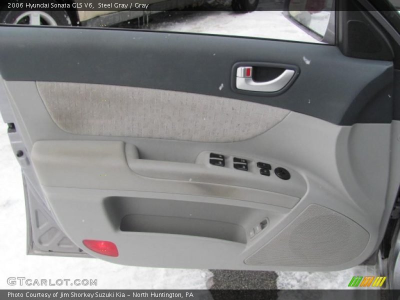 Steel Gray / Gray 2006 Hyundai Sonata GLS V6