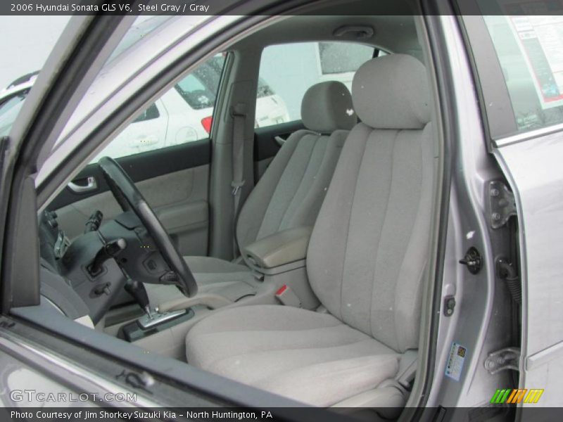 Steel Gray / Gray 2006 Hyundai Sonata GLS V6