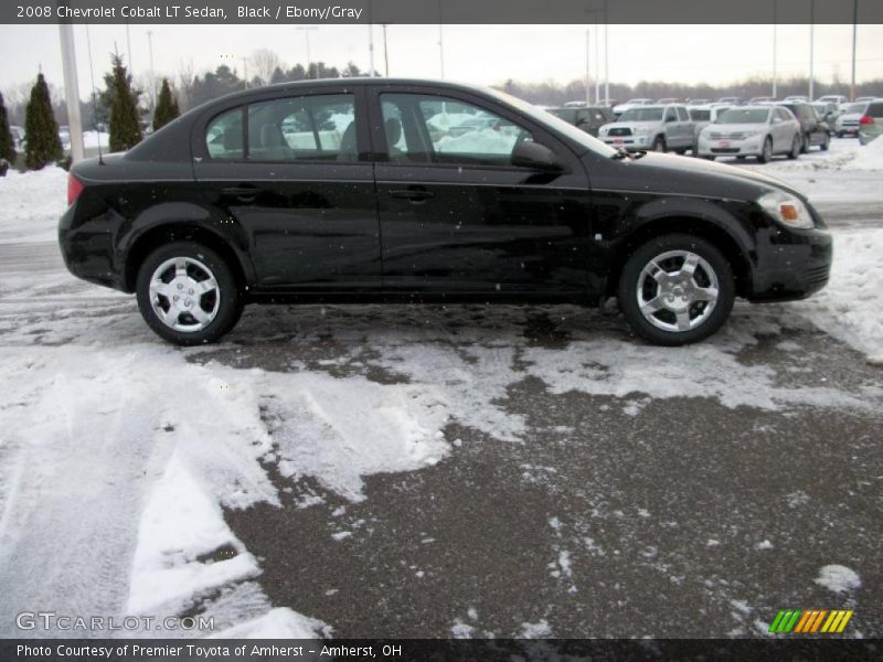 Black / Ebony/Gray 2008 Chevrolet Cobalt LT Sedan