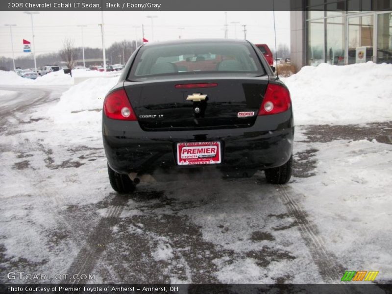 Black / Ebony/Gray 2008 Chevrolet Cobalt LT Sedan