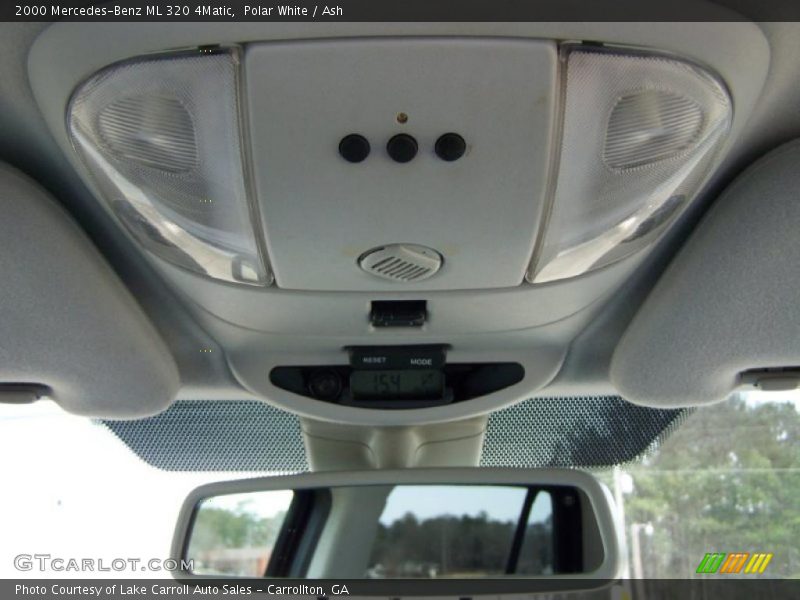 Polar White / Ash 2000 Mercedes-Benz ML 320 4Matic