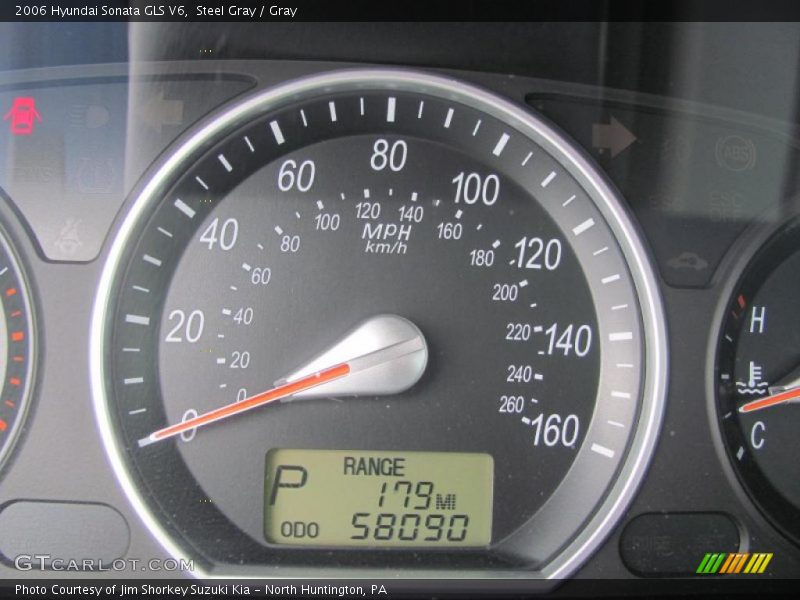 Steel Gray / Gray 2006 Hyundai Sonata GLS V6