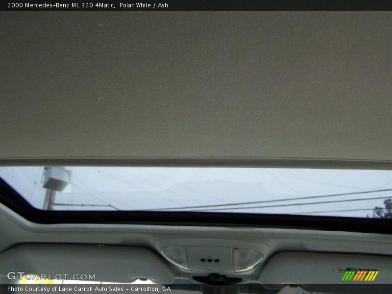 Polar White / Ash 2000 Mercedes-Benz ML 320 4Matic