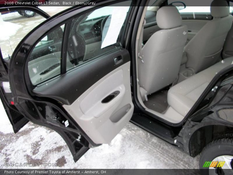 Black / Ebony/Gray 2008 Chevrolet Cobalt LT Sedan