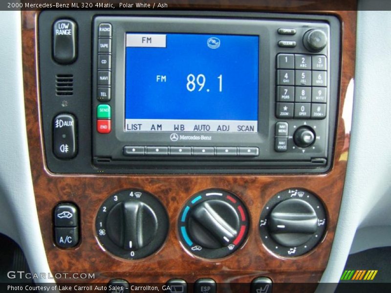 Polar White / Ash 2000 Mercedes-Benz ML 320 4Matic