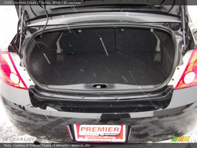 Black / Ebony/Gray 2008 Chevrolet Cobalt LT Sedan