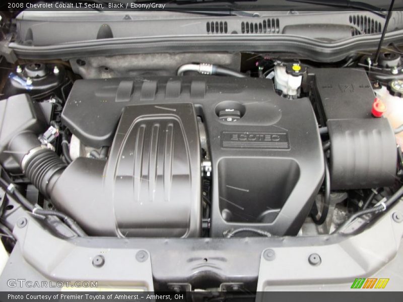 Black / Ebony/Gray 2008 Chevrolet Cobalt LT Sedan