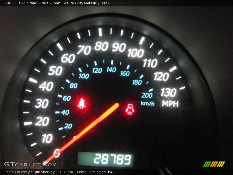 Azure Gray Metallic / Black 2006 Suzuki Grand Vitara XSport