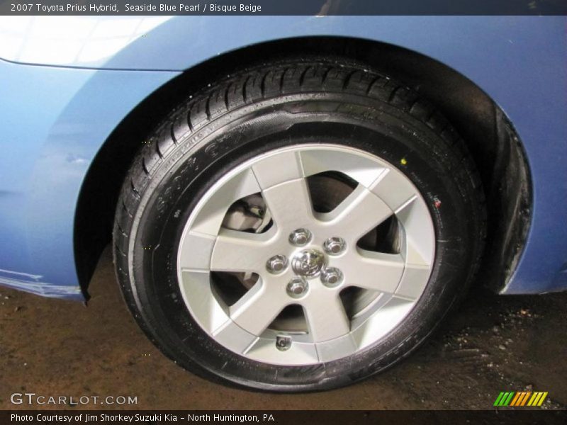 Seaside Blue Pearl / Bisque Beige 2007 Toyota Prius Hybrid
