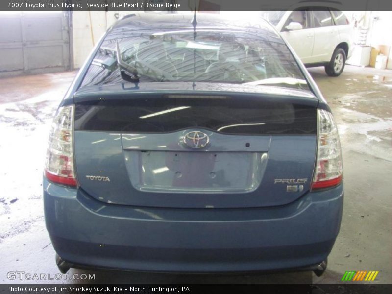 Seaside Blue Pearl / Bisque Beige 2007 Toyota Prius Hybrid