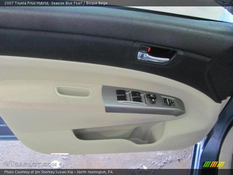 Seaside Blue Pearl / Bisque Beige 2007 Toyota Prius Hybrid