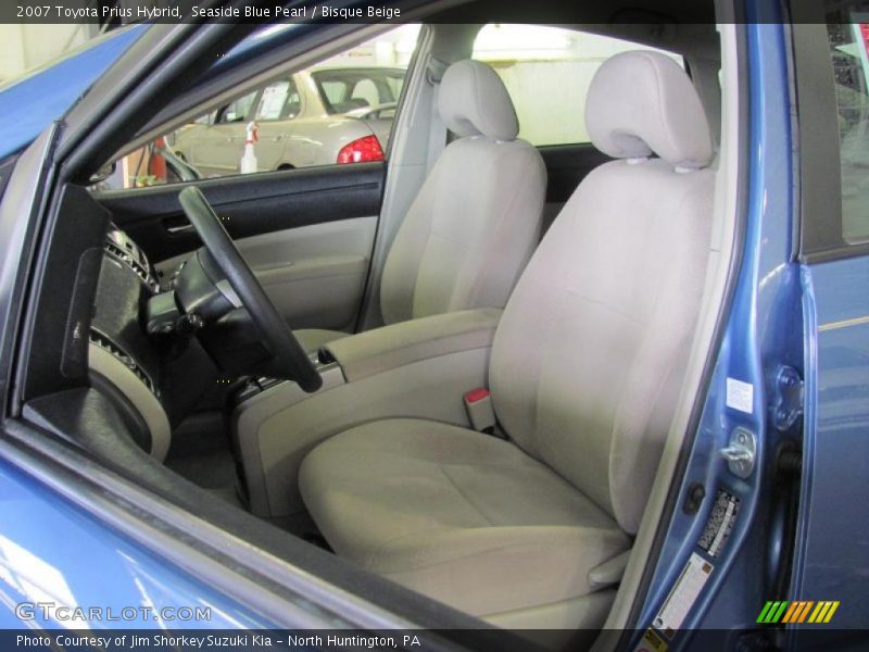 Seaside Blue Pearl / Bisque Beige 2007 Toyota Prius Hybrid