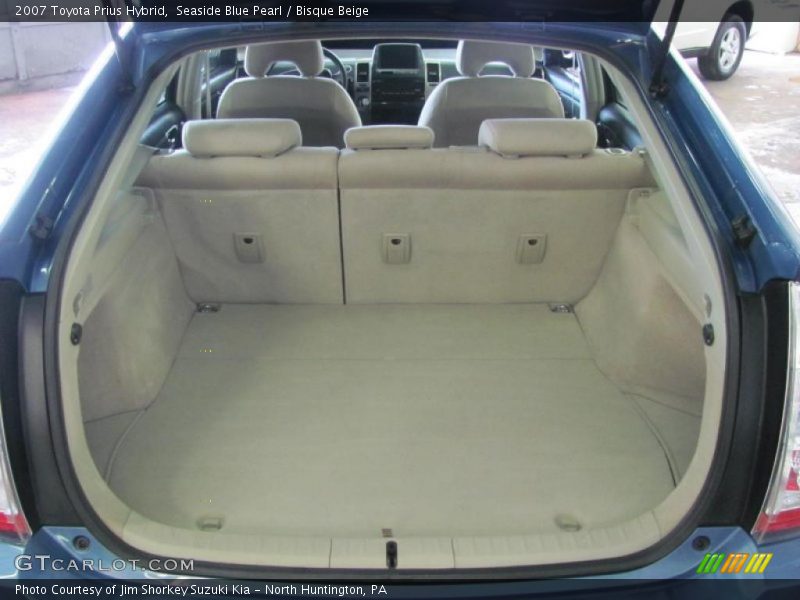 Seaside Blue Pearl / Bisque Beige 2007 Toyota Prius Hybrid