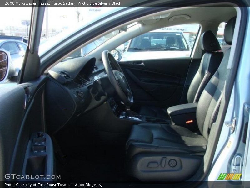 Arctic Blue Silver / Black 2008 Volkswagen Passat Turbo Sedan