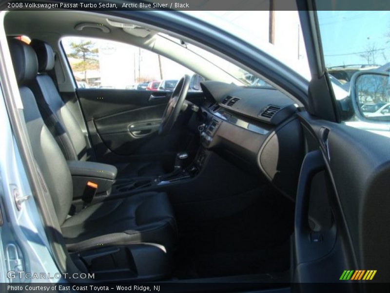 Arctic Blue Silver / Black 2008 Volkswagen Passat Turbo Sedan