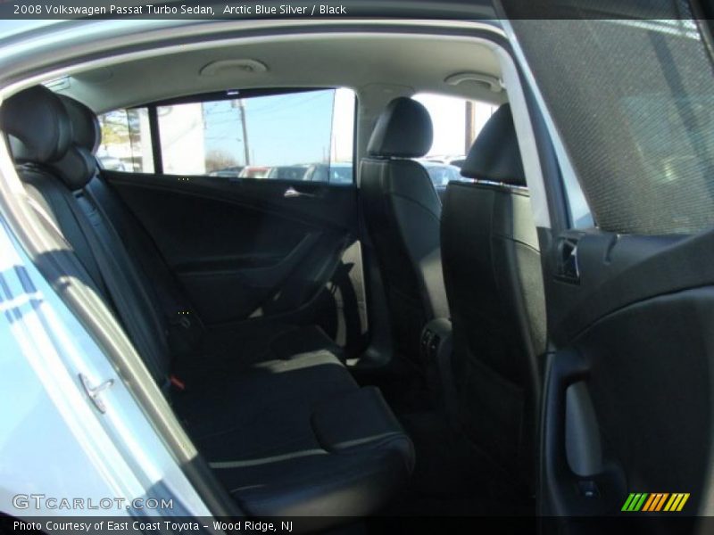 Arctic Blue Silver / Black 2008 Volkswagen Passat Turbo Sedan