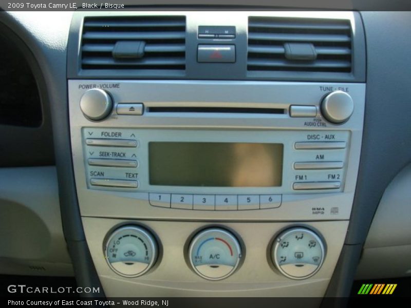 Black / Bisque 2009 Toyota Camry LE