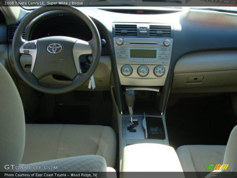 Super White / Bisque 2008 Toyota Camry LE