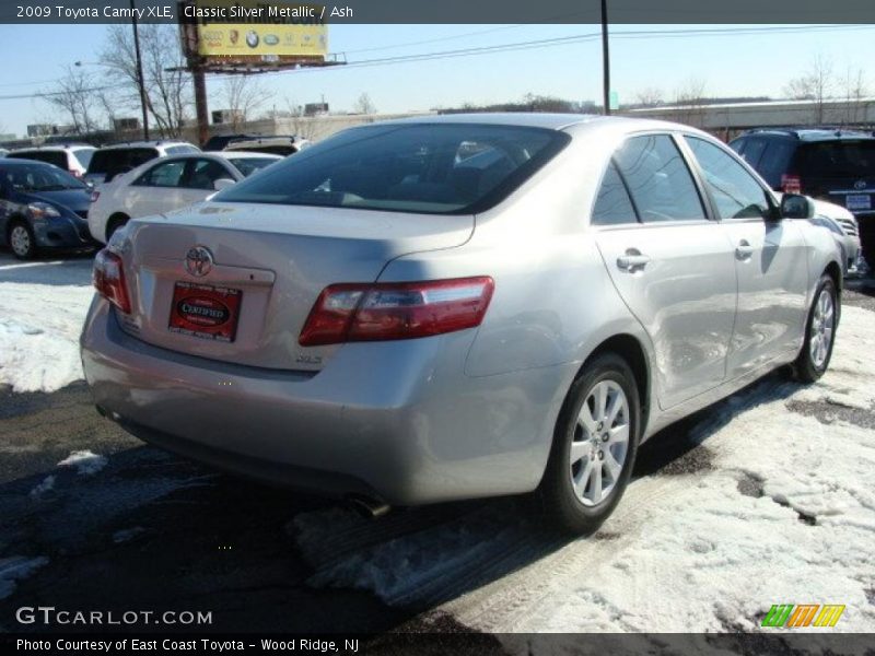 Classic Silver Metallic / Ash 2009 Toyota Camry XLE