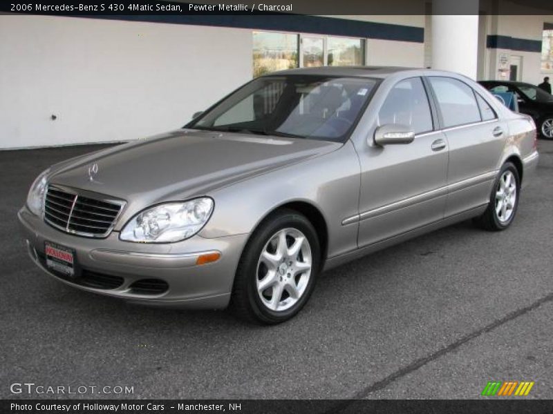 Pewter Metallic / Charcoal 2006 Mercedes-Benz S 430 4Matic Sedan