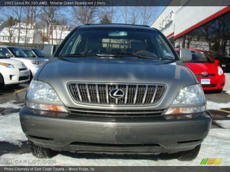 Mineral Green Opalescent / Ivory 2003 Lexus RX 300 AWD