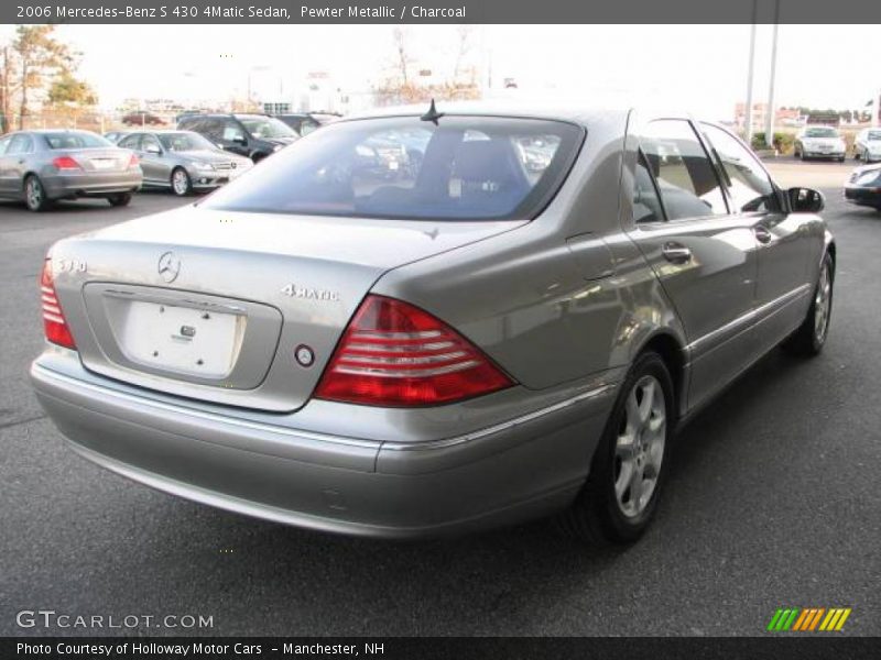 Pewter Metallic / Charcoal 2006 Mercedes-Benz S 430 4Matic Sedan